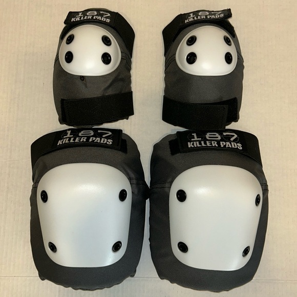 187 Killer Pads Knee Pads, Elbow Pads Combo Pack Large / X- Large - Picture 2 of 5